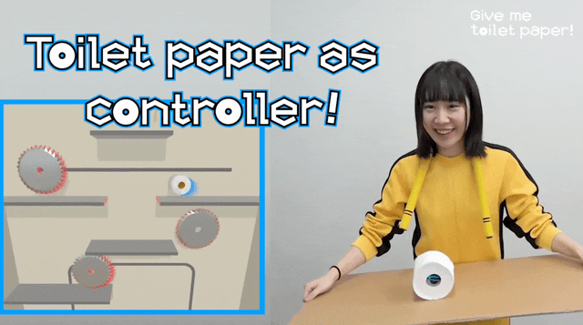 Give me toilet paper